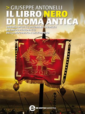 cover image of Il libro nero di Roma antica